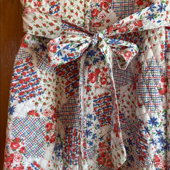 Vintage Nancy B. Quilted Maxi Dress - Picture 7 of 13